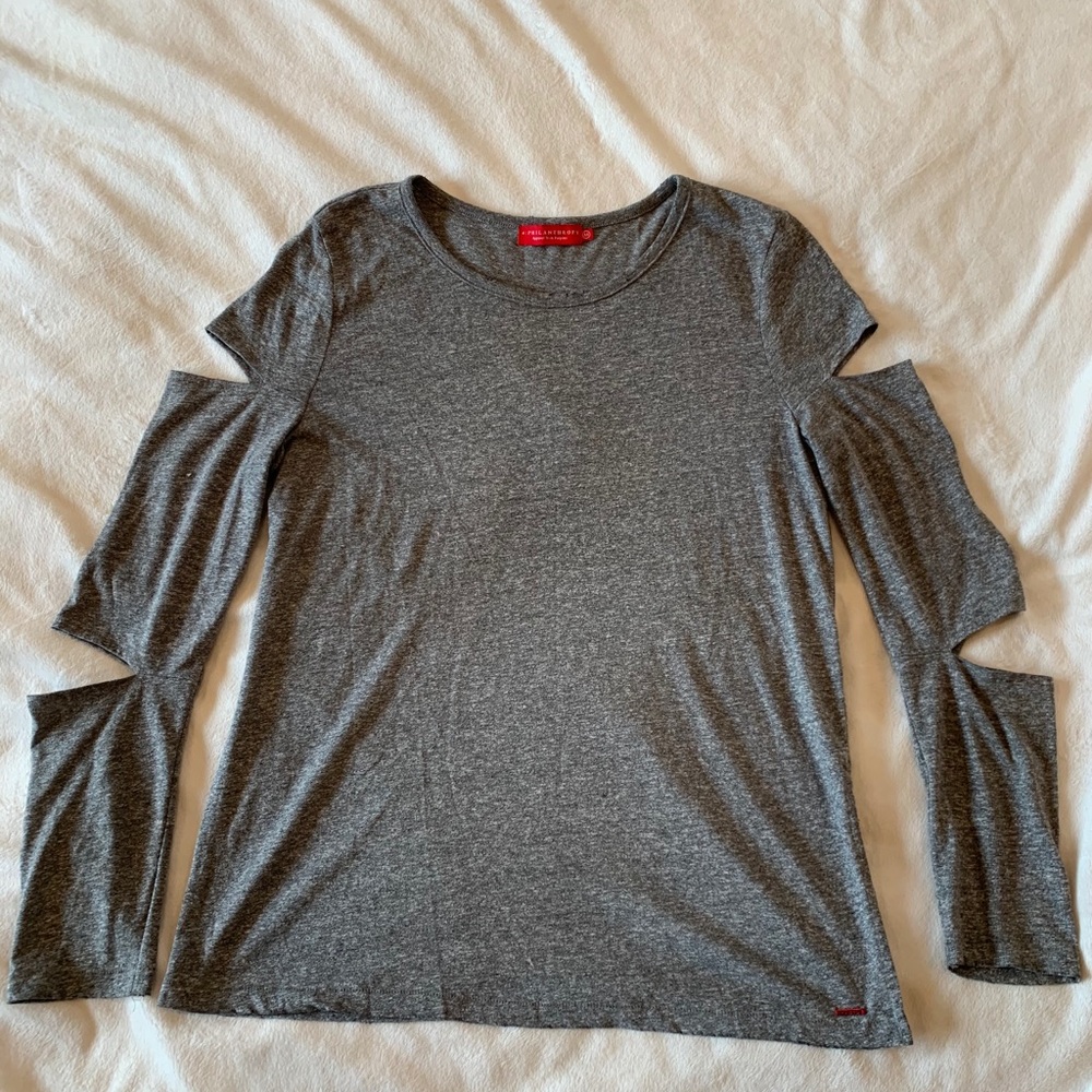 Philanthropy long sleeve tee